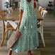 Luna | Vestido midi de estilo boho desenfadado