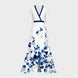 Pilar | Elegante vestido largo con escote profundo