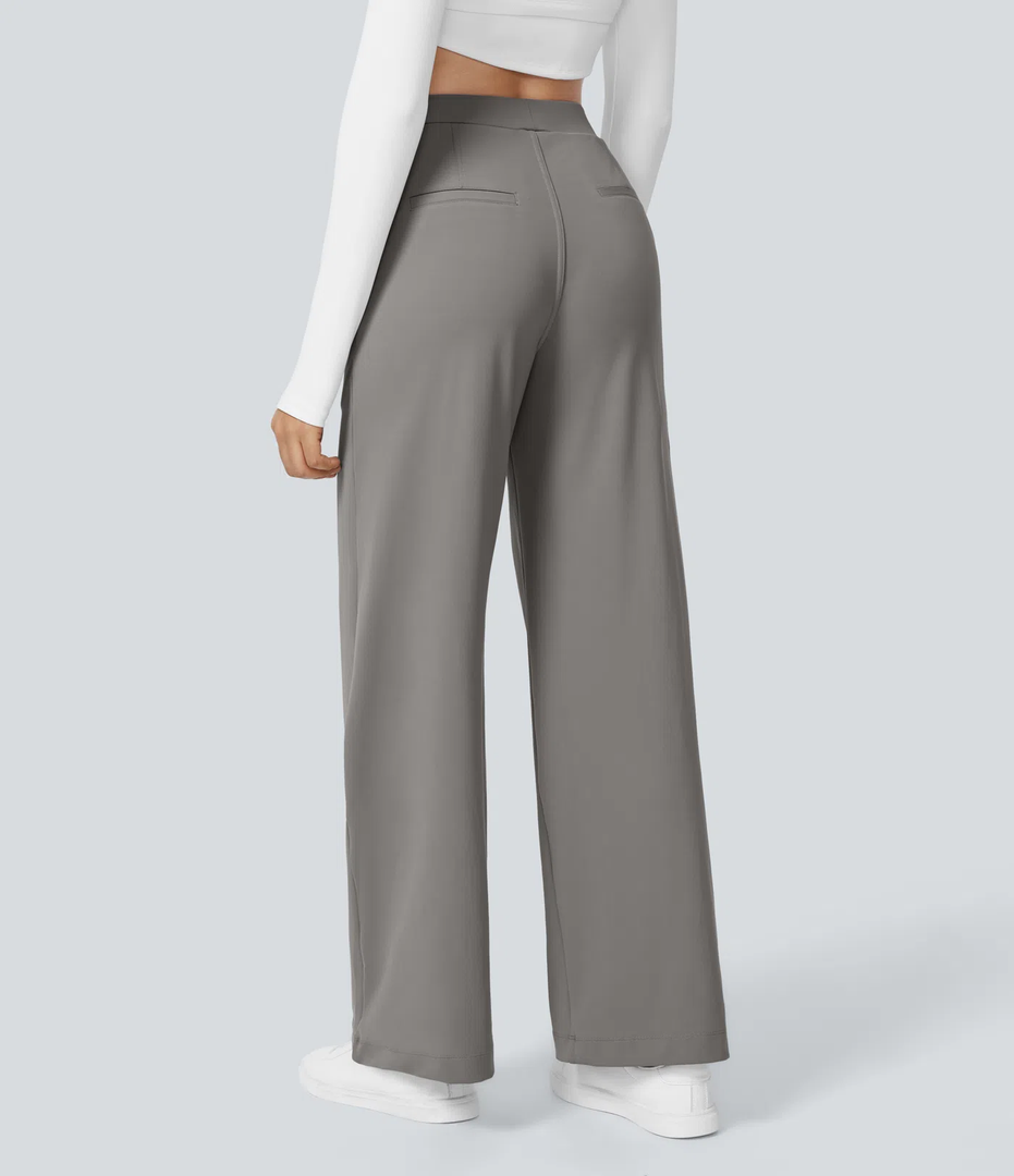Elegant Stretch Linnen™ Pants - Perfect Line - Wrinkle-Resistant