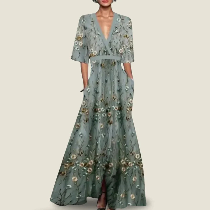 Elegant Viscose Dress