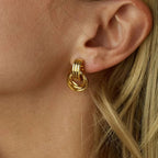 Luna Layered Hoop Earrings