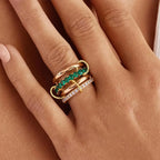 Imani Stacked Diamond Ring