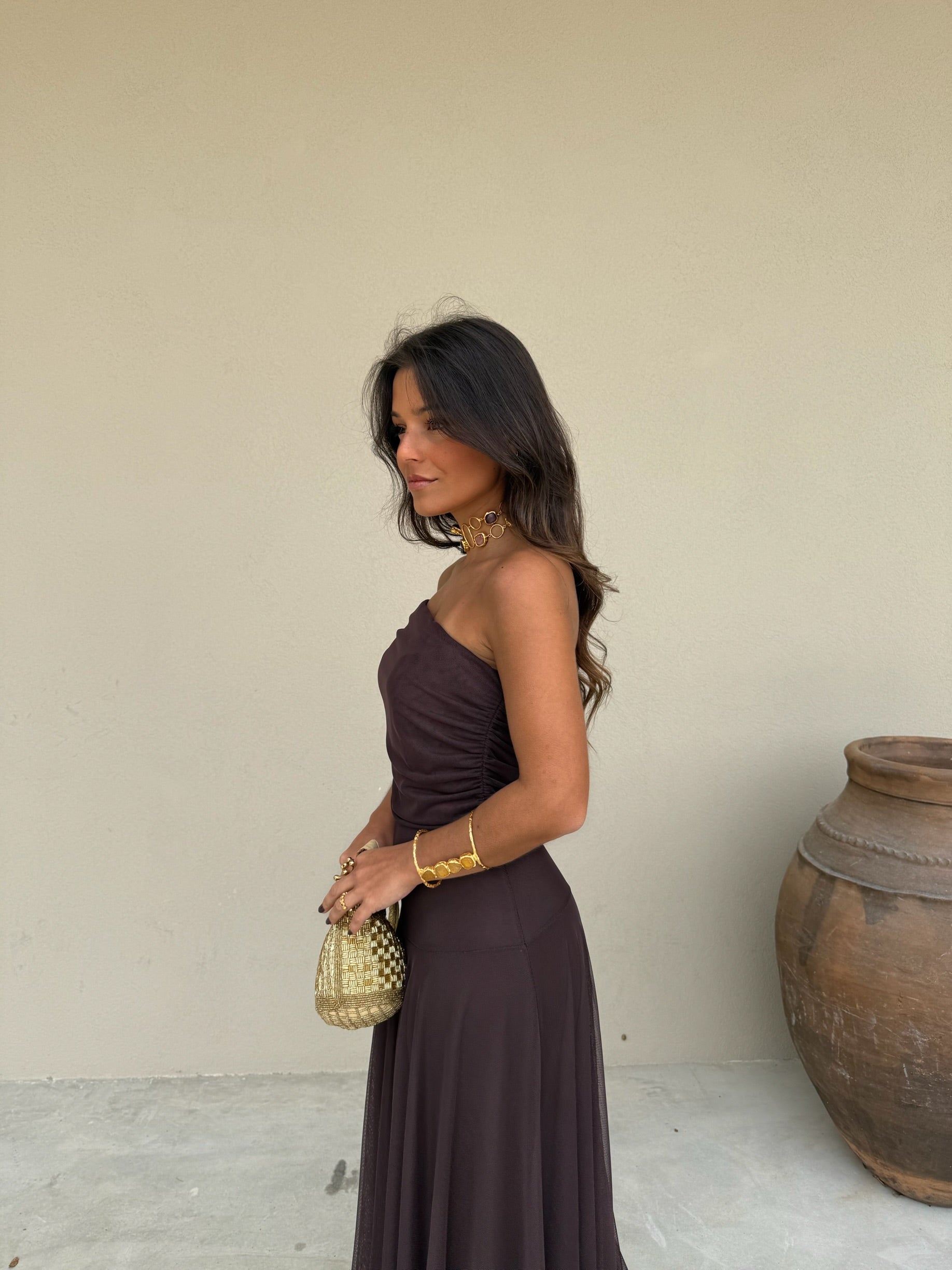 Vestido Toledo en verde