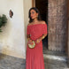 Toledo dress in green