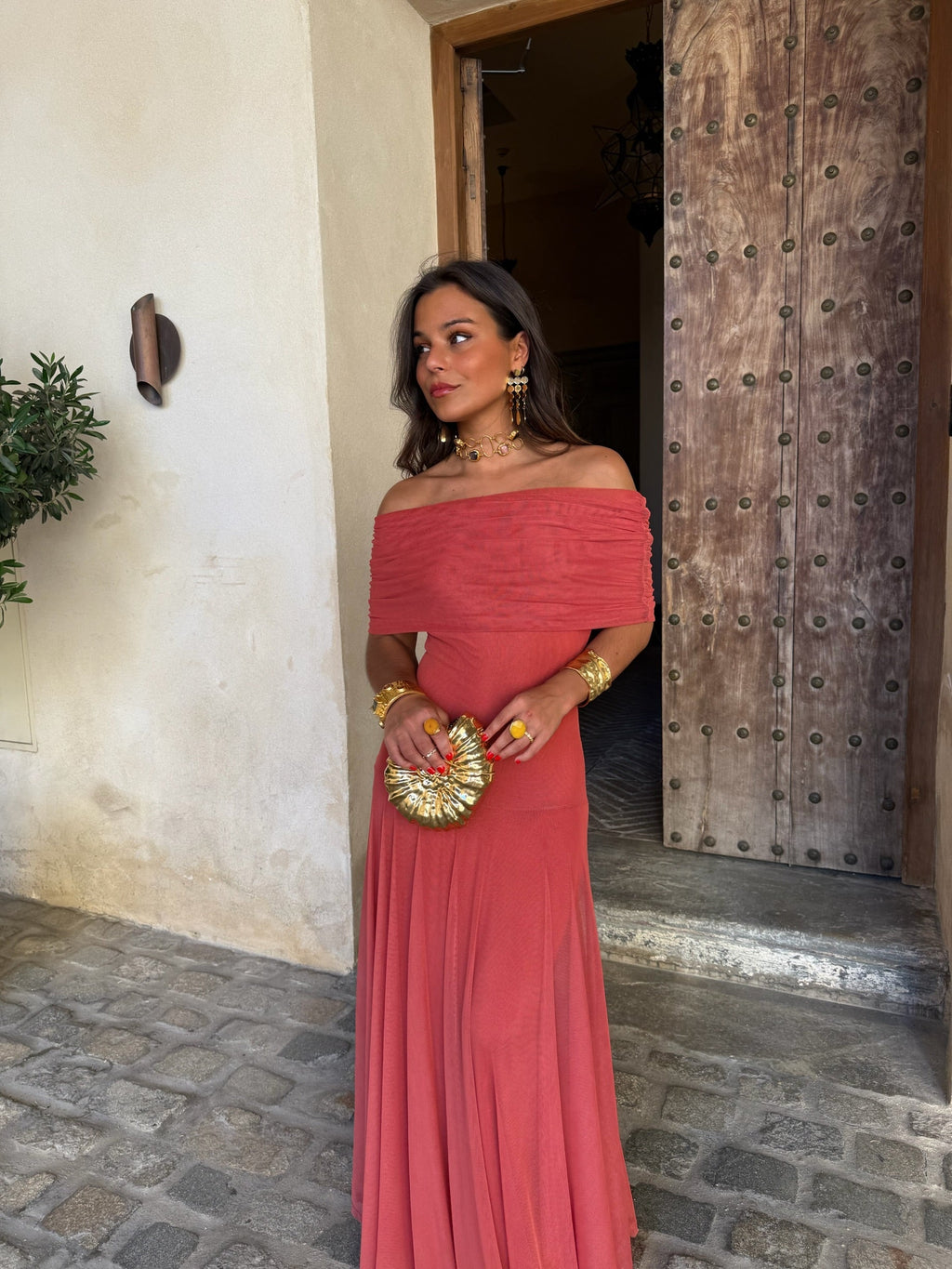 Vestido Toledo en verde