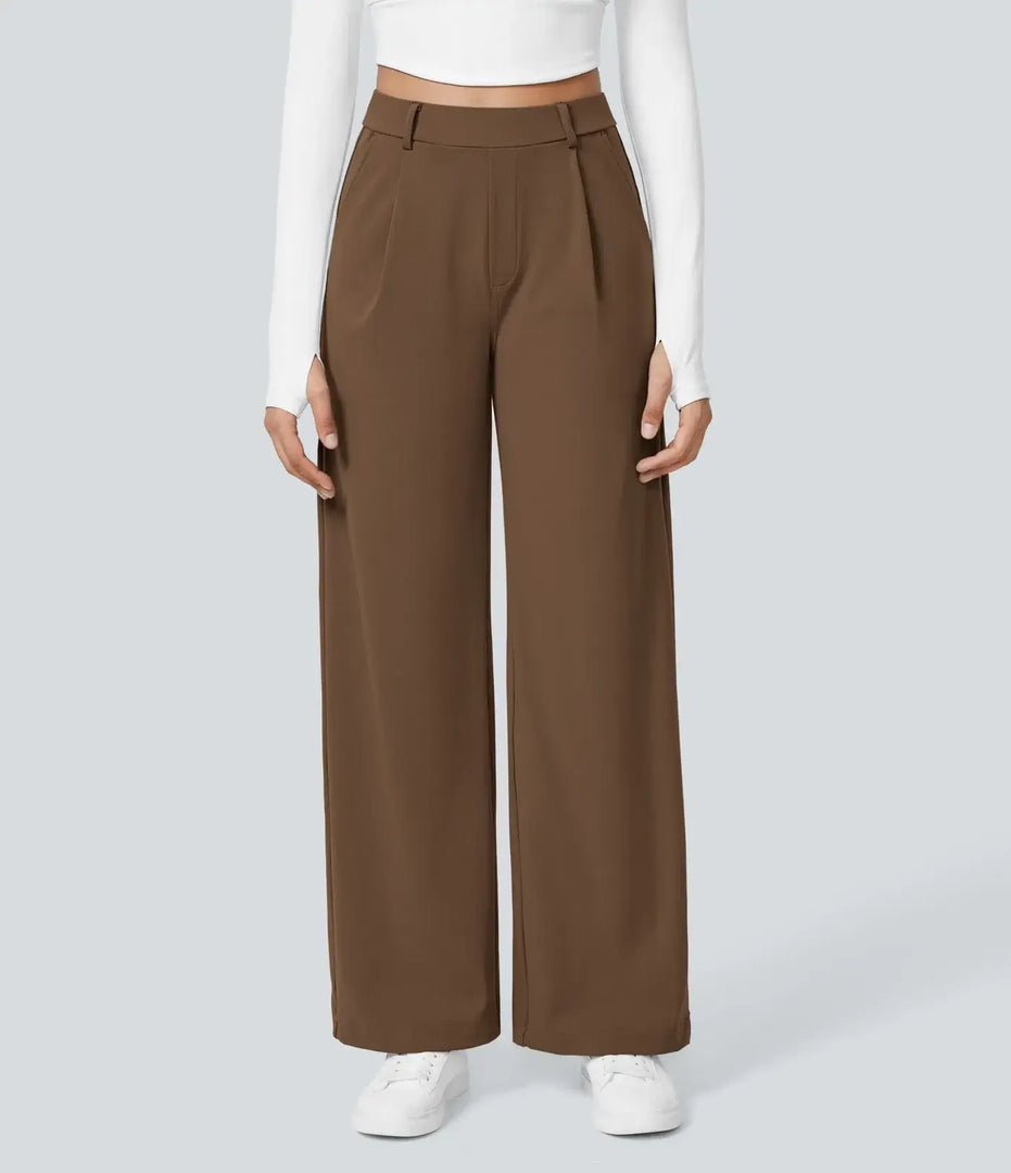 Elegant Stretch Linnen™ Pants - Perfect Line - Wrinkle-Resistant