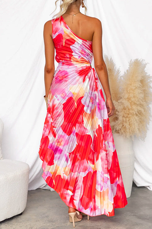 Yanira™ | Vestido Plisado de Un Hombro