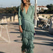 Salvia | Vestido Flecos