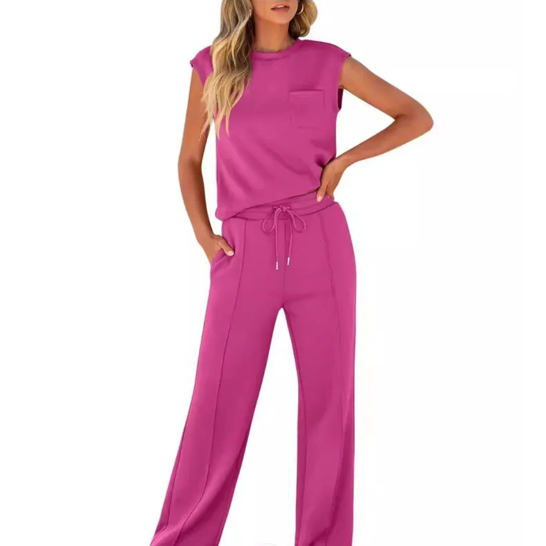KAIYA – Conjunto casual de salón de verano