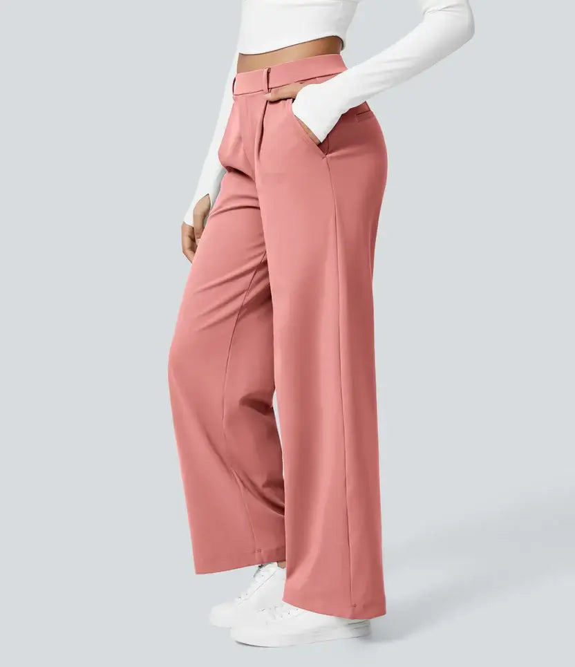 Elegant Stretch Linnen™ Pants - Perfect Line - Wrinkle-Resistant