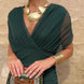 Luisa | Elegante vestido largo de fiesta con cuello en V