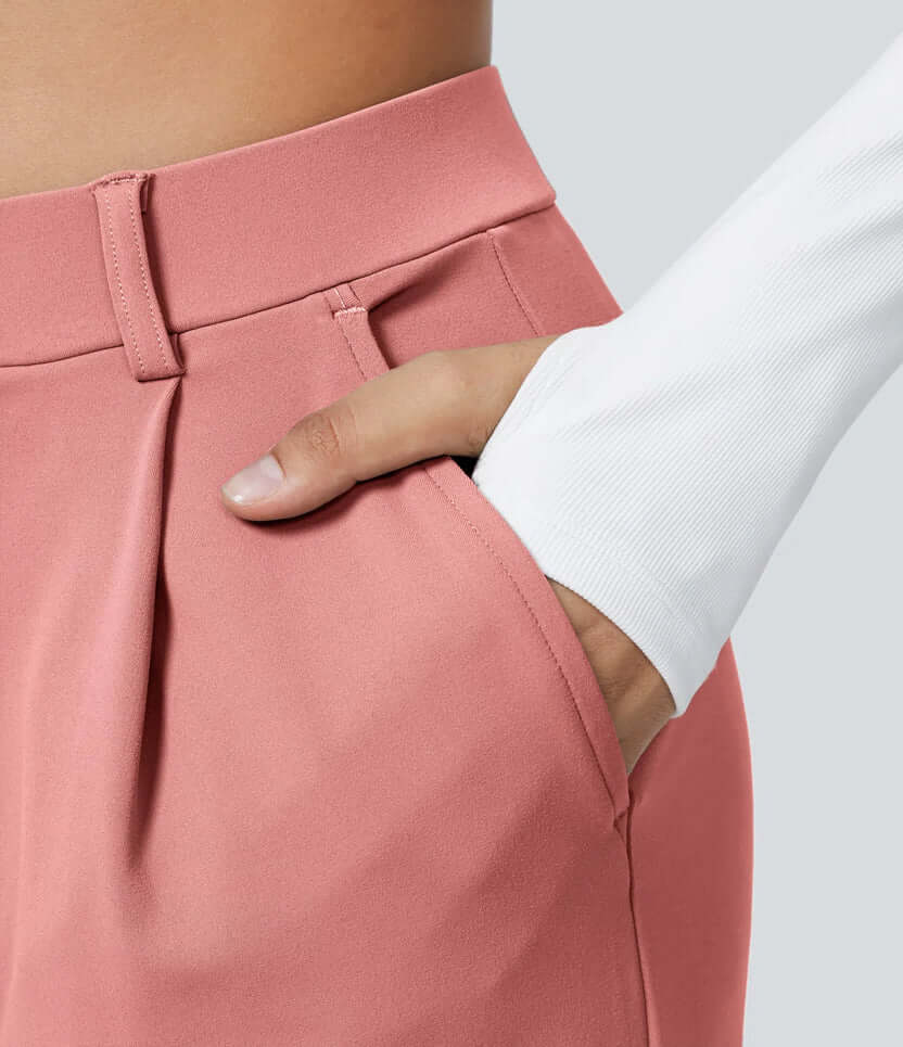 Elegant Stretch Linnen™ Pants - Perfect Line - Wrinkle-Resistant