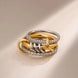 Cosette Stacked Diamond Ring