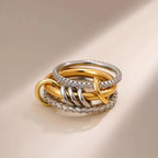 Cosette Stacked Diamond Ring