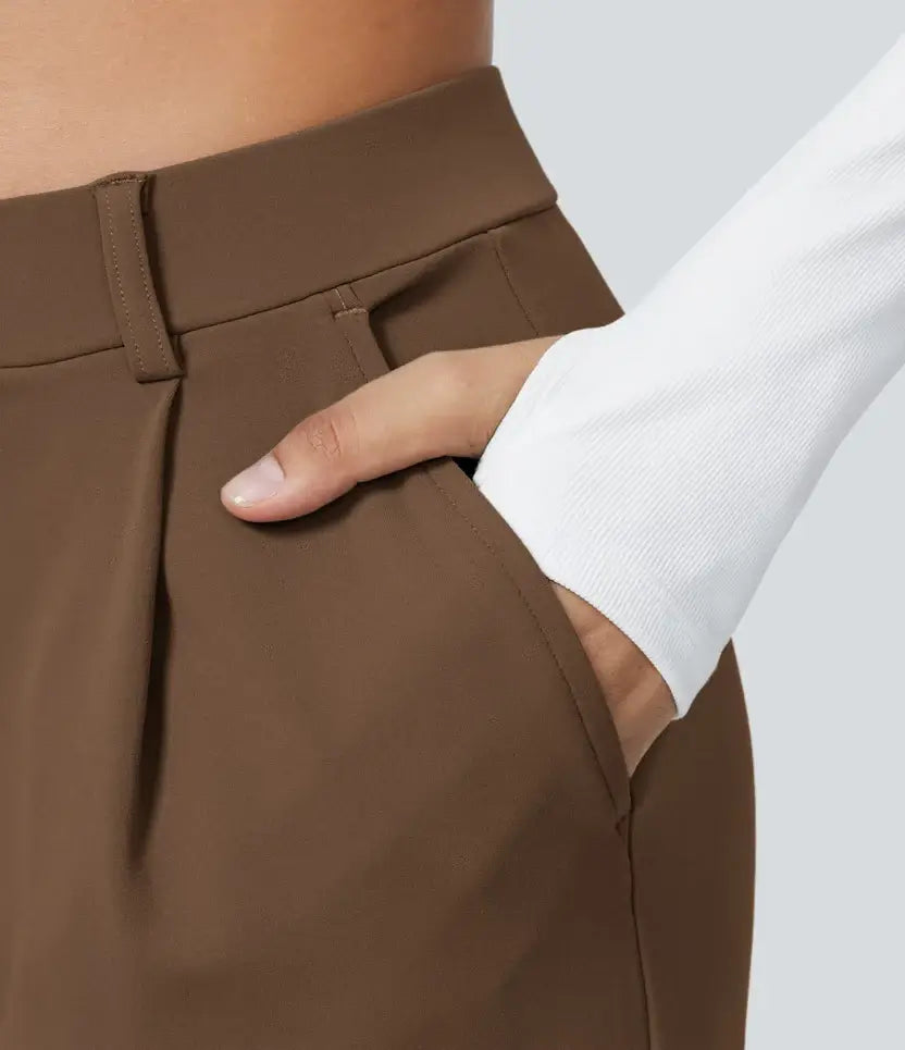 Elegant Stretch Linnen™ Pants - Perfect Line - Wrinkle-Resistant