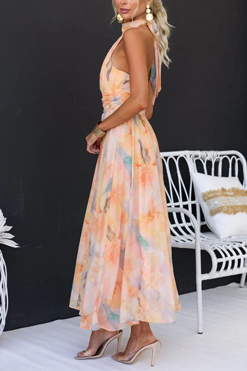 María™ - Vestido Maxi con Estampado