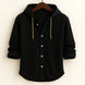 Hoodie Linnen™ Camisa de Lujo con Capucha – Elegancia y Estilo