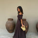 Toledo dress in green