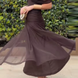 Luisa | Elegante vestido largo de fiesta con cuello en V