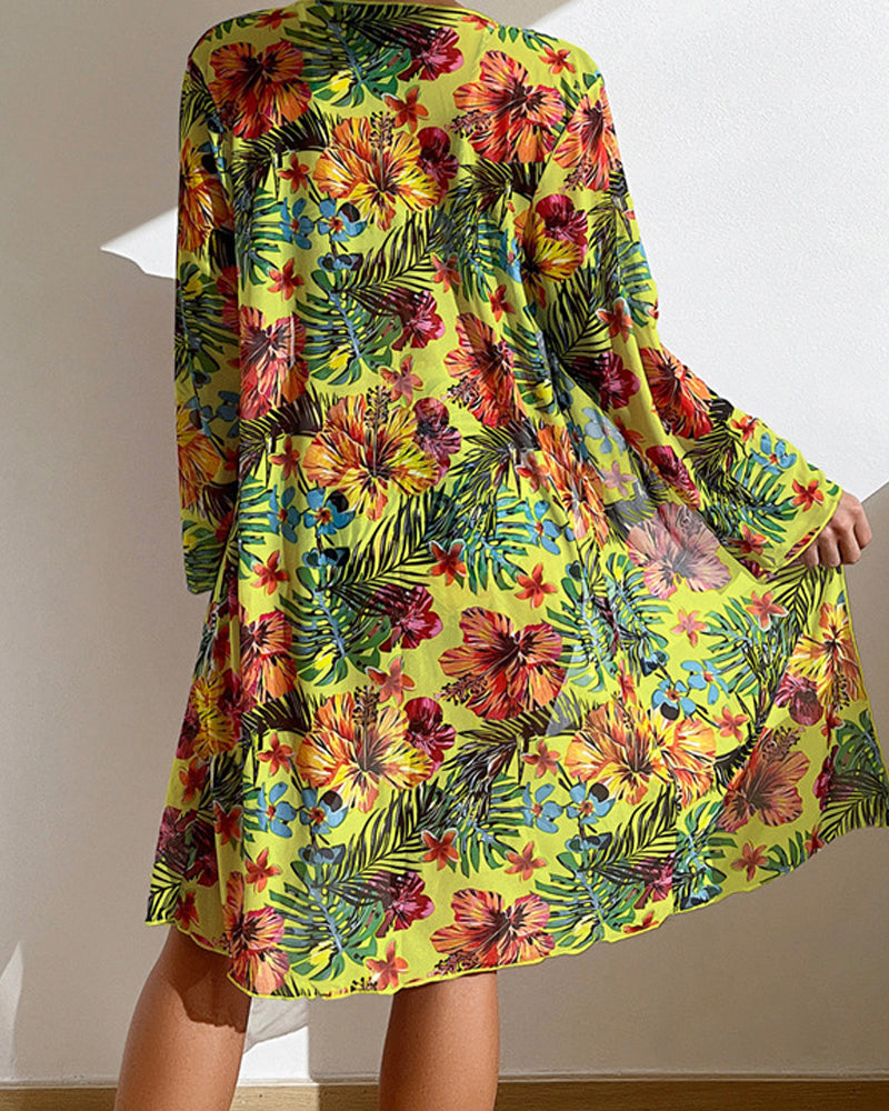 Amor de verano | Bikini con falda floral