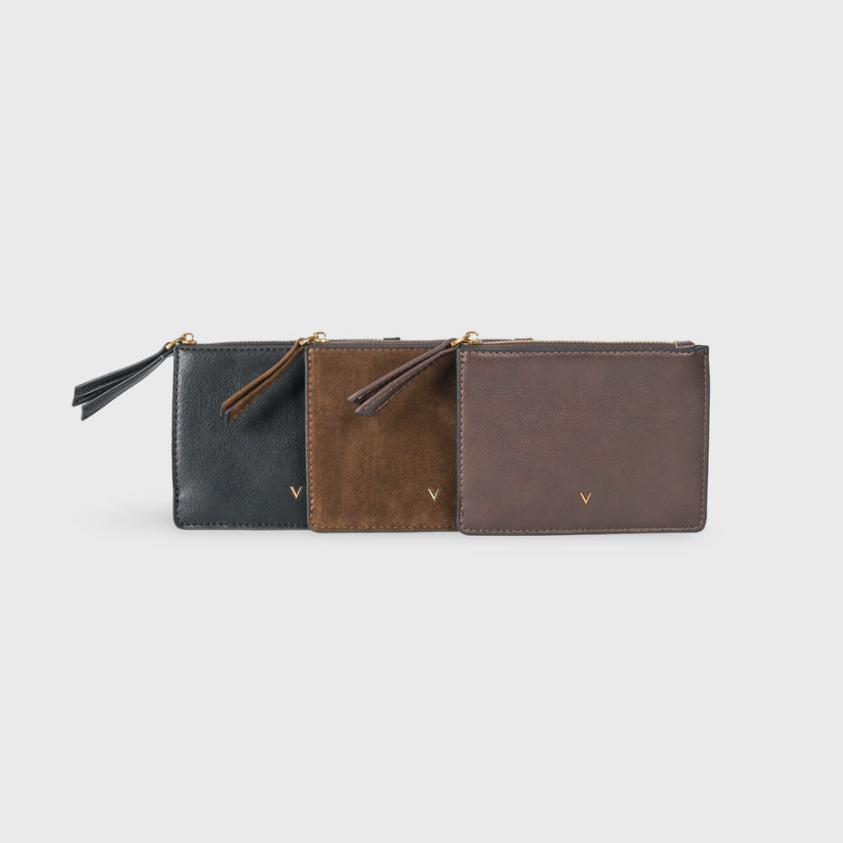 Suede Wallet