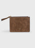 Suede Wallet