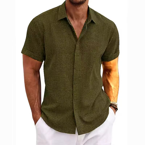 Clasico Linnen™ Camisa Fit Premium