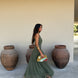 Toledo dress in green