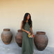 Toledo dress in green