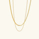 Hailey Layered Gold Chain Necklace