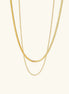 Hailey Layered Gold Chain Necklace