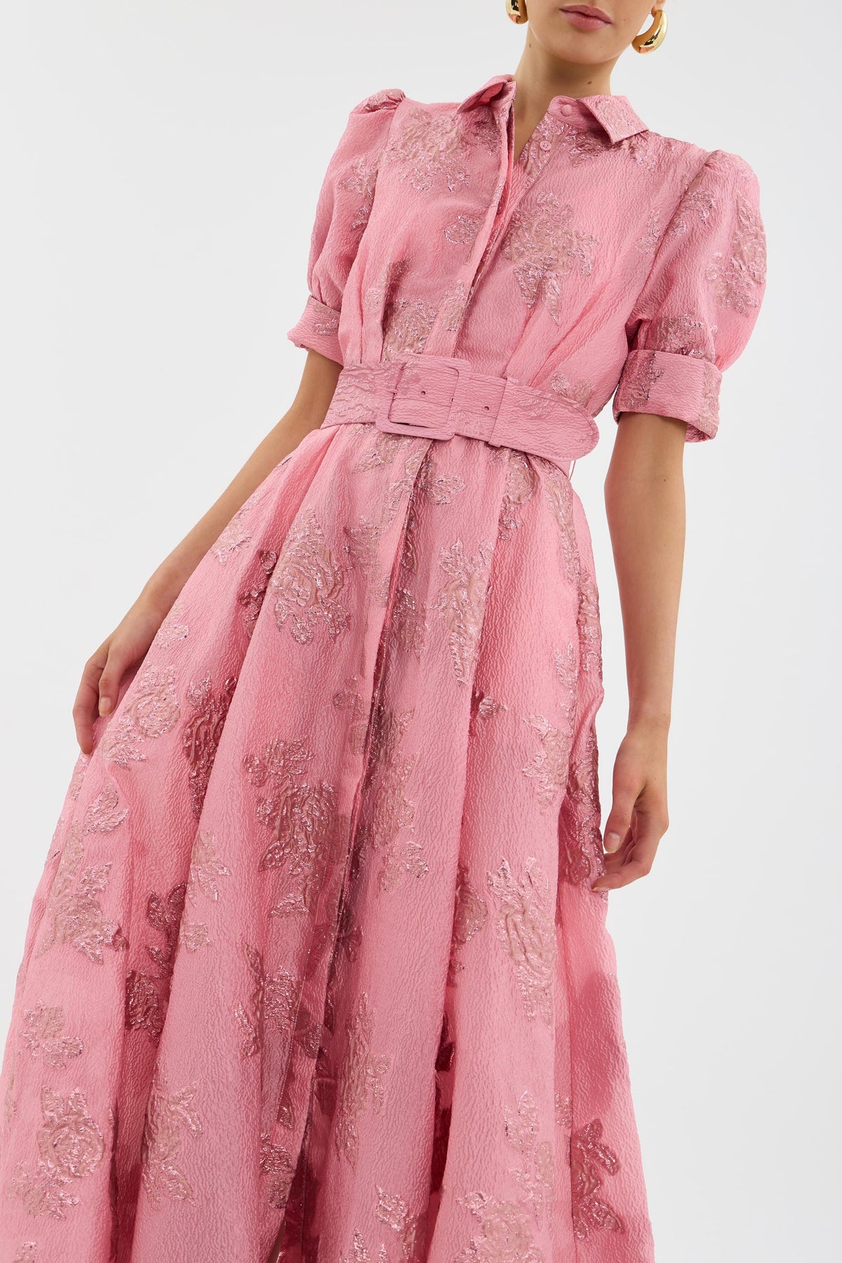 Anabella - Puff Sleeve Dress