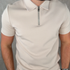 Polo Elegante Interlock Premium con Cremallera Lurea