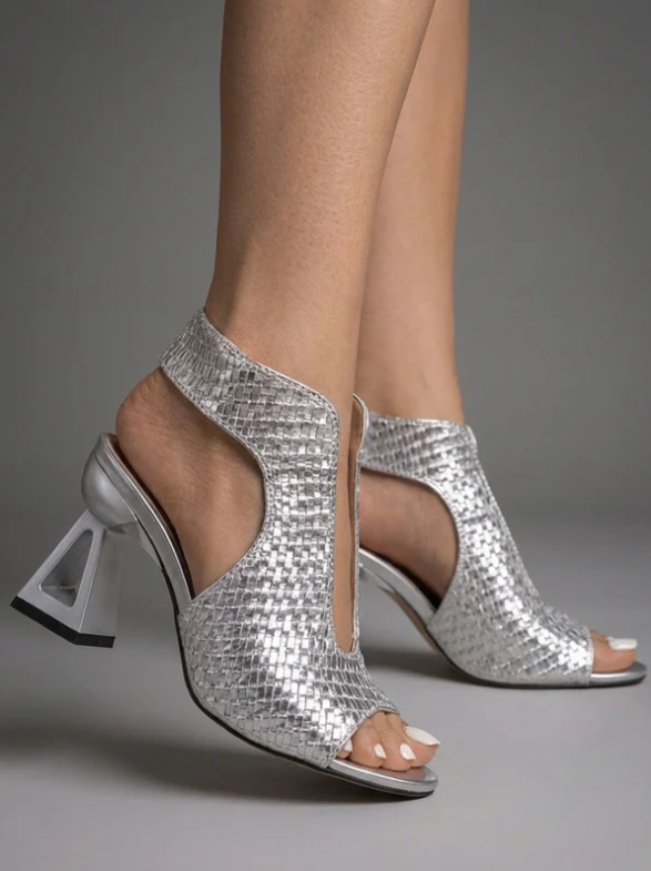 Victoria | Elegantes tacones trenzadas