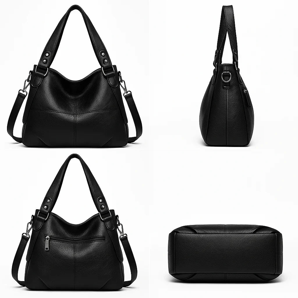 Bolso de cuero genuino - Atis