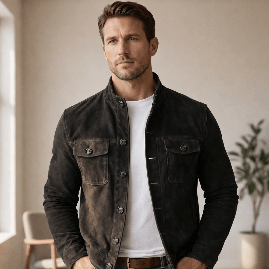 Chaqueta de Ante Imperial