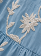 Vestido Bordado Elegante
