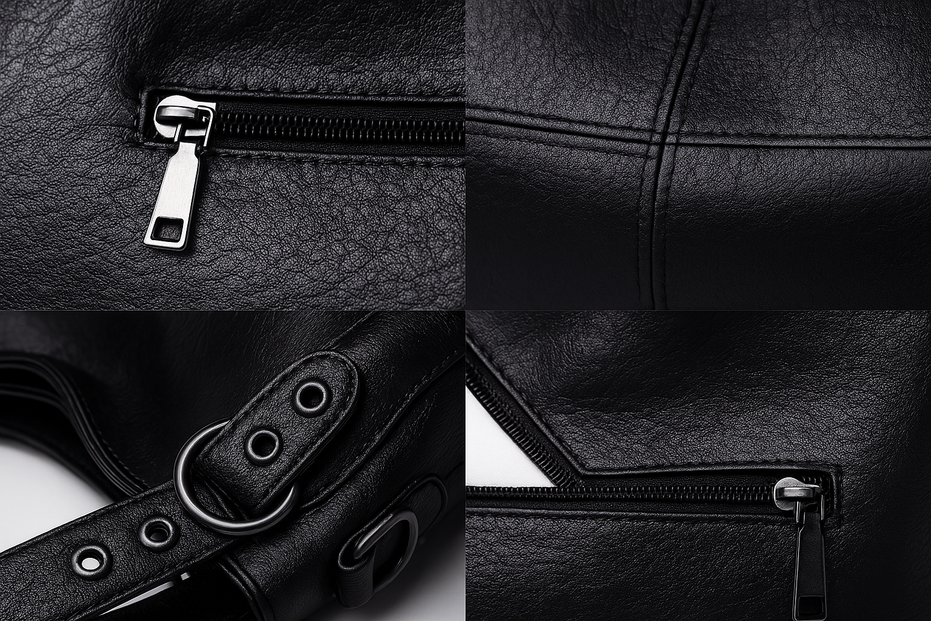 Bolso de cuero genuino - Atis