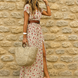 Joselin™ – Vestido largo bohemio y vaporoso con cinturón