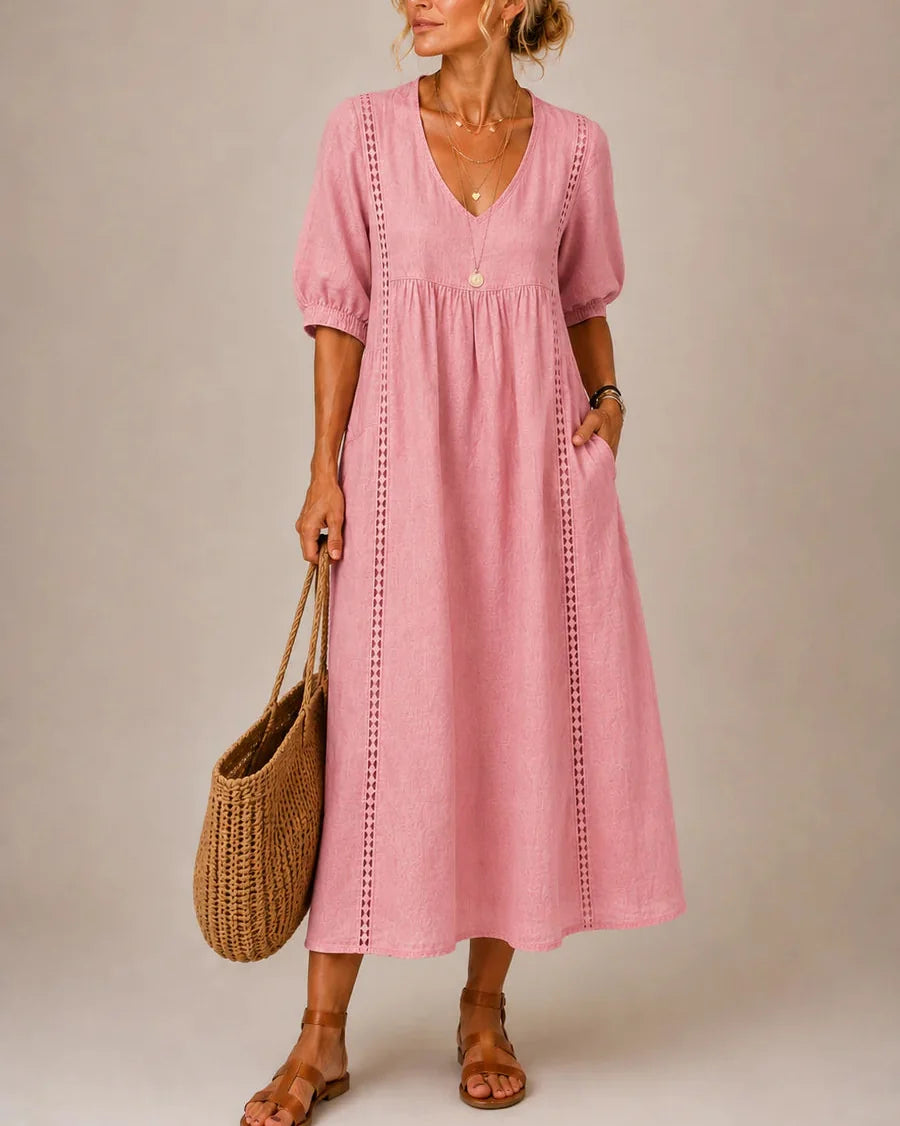 Cindy | Vestido midi de verano