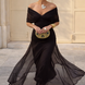 Vestido maxi elegante para fiesta con escote en corazón