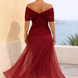 Vestido maxi elegante para fiesta con escote en corazón