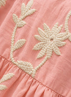 Vestido Bordado Elegante