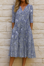 Olivia Vestido elegante con Escote en V
