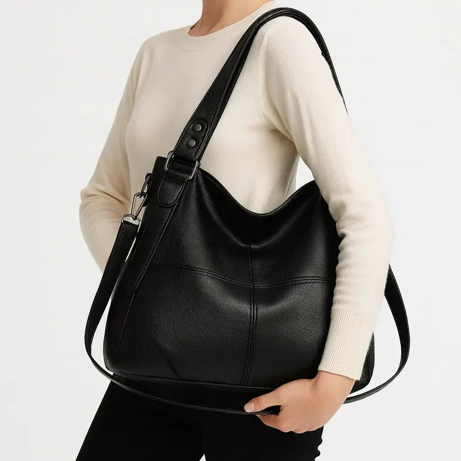 Bolso de cuero genuino - Atis