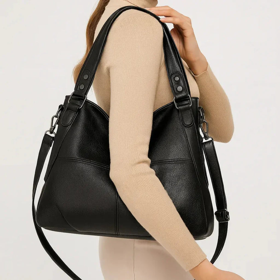 Bolso de cuero genuino - Atis