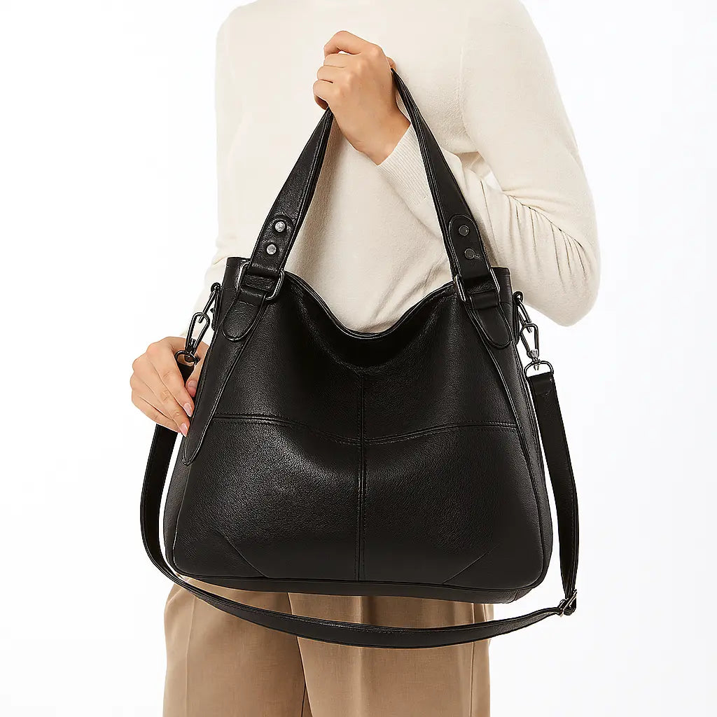 Bolso de cuero genuino - Atis