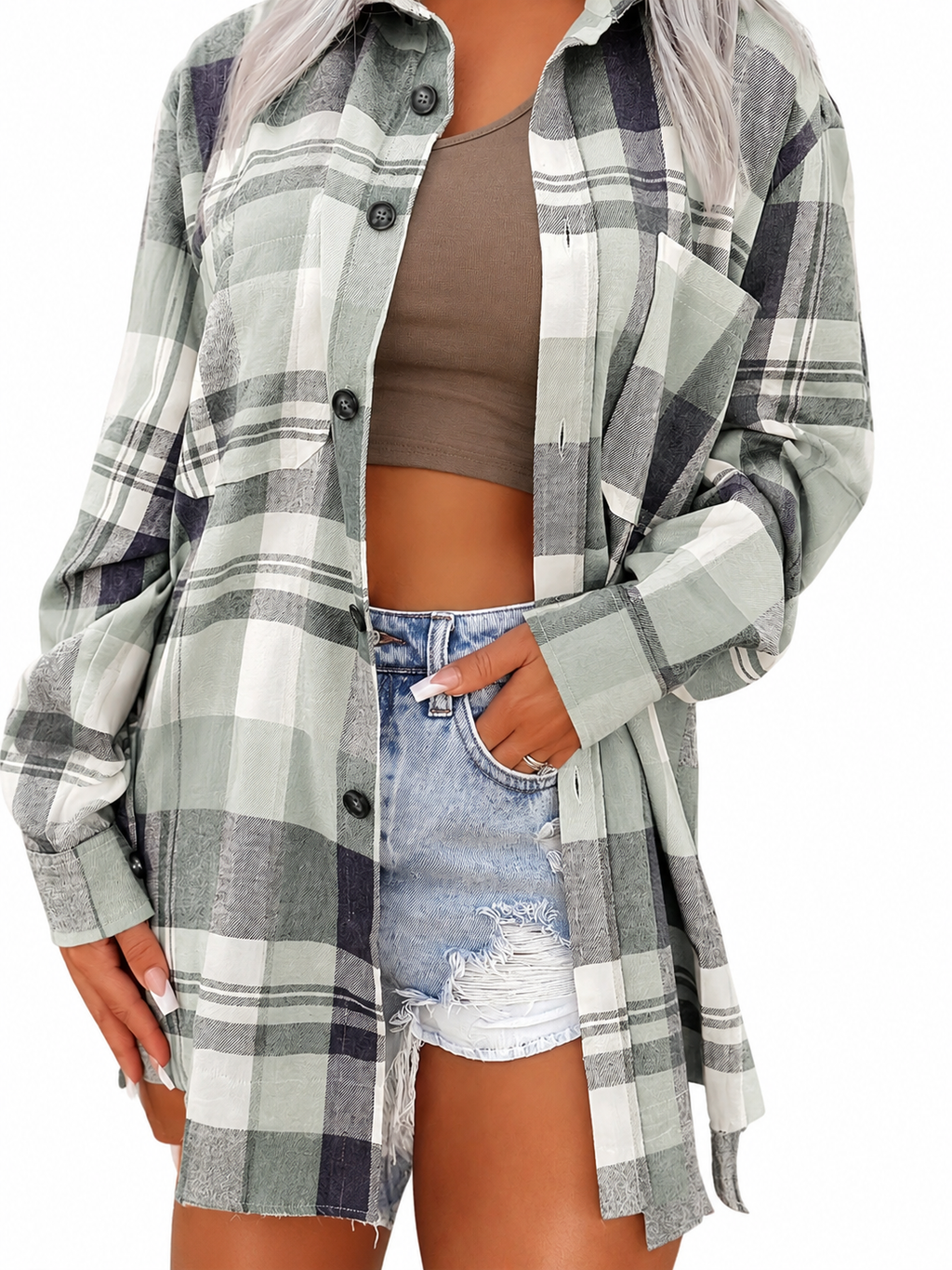 LYON | CAMISA DE VERANO DE MANGA LARGA PARA MUJER