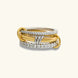 Cosette Stacked Diamond Ring