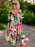 Zariah | Elegante vestido largo de estilo bohemio